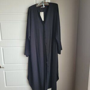 NWT Black Duster from Kasbah Clothing, size 14-16